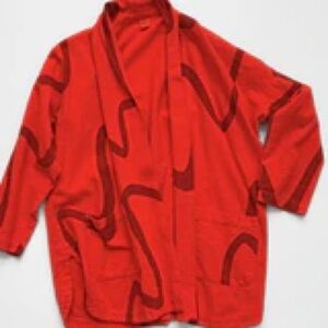 Jenny Pennywood Work Play jacket, cotton-linen blend